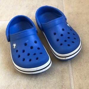 Crocs Crocband clogs baby size 6/7